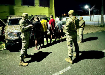 BEPI captura suspeitos com arma e drogas na zona Norte de Teresina