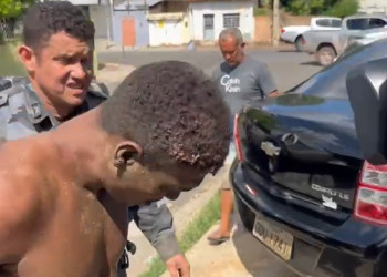 Suspeito de realizar assalto e fazer família refém é preso em Teresina; comparsa fugiu