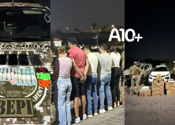 Polícia prende no Piauí grupo criminoso suspeito de furtos em shoppings e supermercados em vários estados do Nordeste