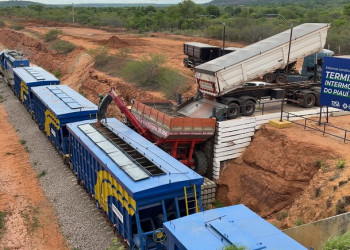 Obra da Transnordestina recebe 33 mil toneladas de trilhos para impulsionar logística e desenvolvimento econômico no Piauí