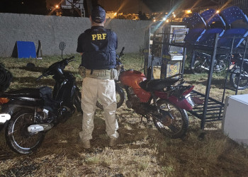 Motociclistas são presos após se envolverem em acidente com veículos adulterados no Piauí