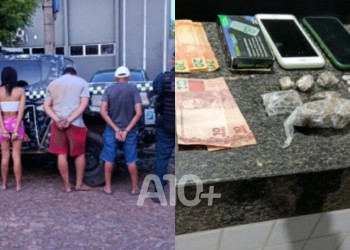 Trio é preso pela polícia no interior do Piauí; droga foi encontrada em tanque de água