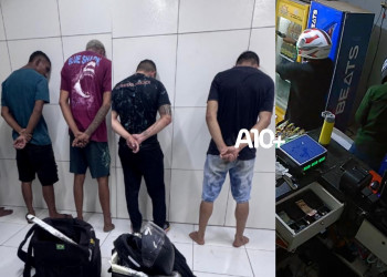 Grupo suspeito de assaltar depósito de bebidas é preso pela polícia em Timon; VÍDEO