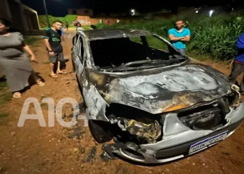 Motorista por aplicativo é agredido e tem carro incendiado por companheiro de passageira no Piauí; VÍDEO!