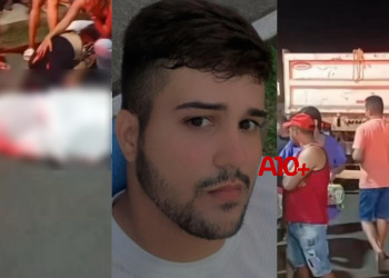 Jovem morre após grave colisão entre motocicleta e caçamba no Piauí