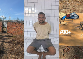 Suspeito de arrastar crianças para terreno baldio e praticar abuso sexual é preso no litoral do Piauí; indivíduo foi espancado por populares