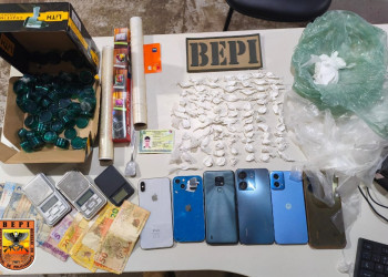 Polícia Militar apreende cocaína e prende dois homens por tráfico de drogas em Jaicós, Piauí