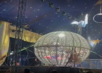 Acidente durante apresentação do “Globo da Morte” deixa mulher ferida no litoral do Piauí; VÍDEO