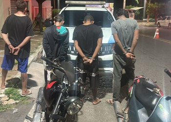 Quatro homens são presos com motocicletas adulteradas na zona rural de Pedro II, Piauí