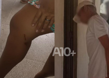 Sobrinho é preso por suspeita de ferir a própria tia com faca no interior do Piauí