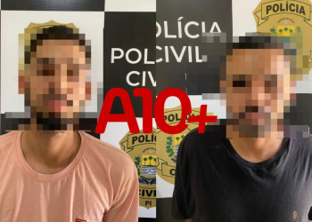Suspeitos de tentativa de homicídio são presos pela polícia no interior do Piauí