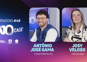 A10Cast recebe fisioterapeuta que viralizou com paciente de 104 anos e psicóloga para debate sobre saúde e bem-estar; ASSISTA!