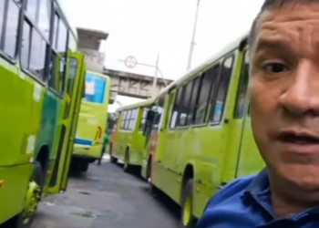 Motoristas e cobradores de ônibus paralisam atividades em Teresina; categoria cobra reajuste salarial e melhorias