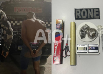 PM prende homem por tráfico de drogas durante operação Metraton III em Teresina