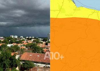 Semana começa com alerta de chuvas volumosas em todo o Piauí, aponta INMET
