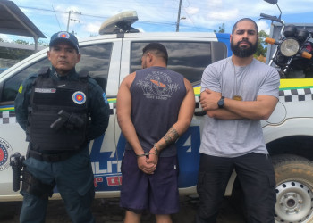 Polícia prende homem foragido da Justiça por violência doméstica, lesão corporal e ameaça no Piauí