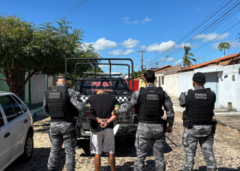 Condenado por corrupção de menores, tráfico de drogas e furto é recapturado pela PM no litoral do Piauí