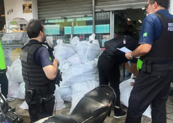 Operação Poty apreende R$ 2,5 milhões em produtos falsificados e contrabandeados no Centro de Teresina, diz Receita