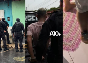 DRACO deflagra nova operação e cumpre mais de 20 mandados contra facção envolvida com tráfico e comércio de armas em Teresina