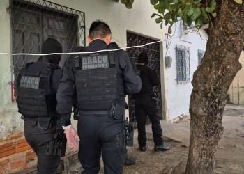 DRACO cumpre mandados em Teresina em operação contra membros da facção GDE do Ceará