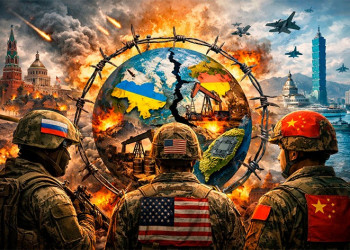 Estados Unidos e Rússia fazem a força virar regra ao invadir Venezuela e Ucrânia, abrindo sinal verde para China entrar em guerra com Taiwan