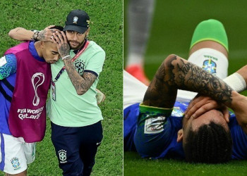 Alex Telles e Gabriel Jesus estão fora da Copa do Mundo