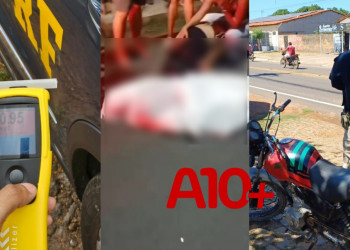 PRF registra 7 acidentes, 3 mortes e 8 prisões no primeira dia da Operação Corpus Christi no Piauí