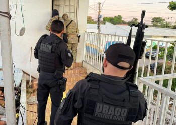 Draco deflagra operação para desarticular ‘QG’ de facção criminosa em Teresina; veja detalhes