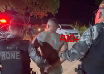 “Neto Camelo”, apontado como liderança do Bonde dos 40, é preso pela polícia no Piauí