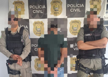 Homem é preso por ameaçar e perseguir ex no Piauí; mandava fotos de arma e chegou a cortar pneus do carro da vítima