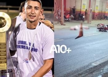 Jogador do Piauí morre após se envolver em grave acidente de moto; time lamenta
