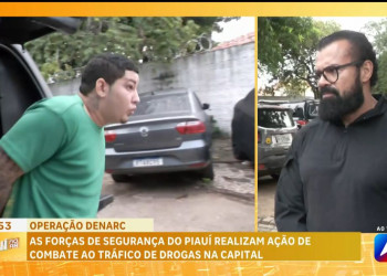 DENARC deflagra operação e cumpre mandados contra investigados por tráfico de drogas em Teresina