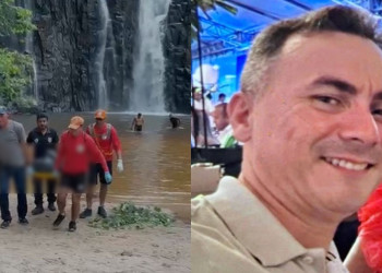 Corpo de professor é encontrado após desaparecer em cachoeira no Piauí