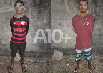 Adolescente que era pago com “merendas” e até comissão por venda de drogas é apreendido no Piauí; comparsa também foi preso