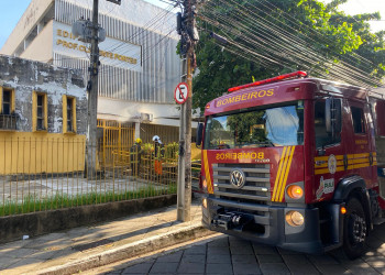 Semcaspi suspende atividades após incêndio em prédio do órgão em Teresina