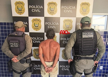 Suspeito de homicídio é preso pela Polícia Militar no interior do Piauí