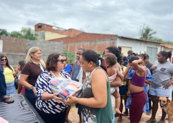 Idepi entrega cestas básicas para famílias atingidas pelas chuvas no Piauí