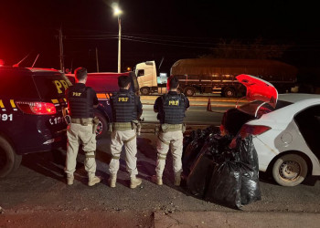 Polícia apreende quase 100 kg de maconha durante abordagem no Piauí; um homem foi preso