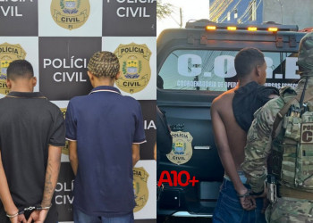Polícia Civil prende suspeitos de crime de roubo na zona Sul de Teresina