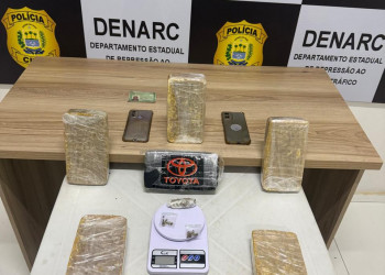 Polícia apreende seis quilos de substância análoga ao crack em Teresina