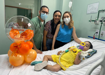 Após 5 anos internada em hospital de Teresina, criança com Atrofia Muscular Espinhal recebe alta e retorna para casa