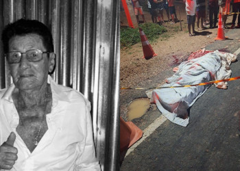 Idoso morre após ser atropelado por carro ao tentar atravessar rodovia no interior do Piauí