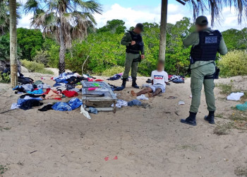 Polícia Militar apreende adolescente com armas e drogas no litoral do Piauí