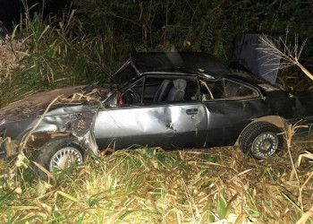 Idoso de 66 anos morre em grave acidente de carro na PI-360, no interior do Piauí