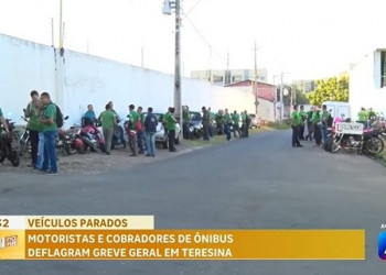 Motoristas e cobradores anunciam que vão fazer nova paralisação ainda nesta sexta-feira (09) em Teresina