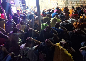 Polícia Militar prende 10 pessoas e apreende mais de 25 adolescentes durante ação em bar no Piauí