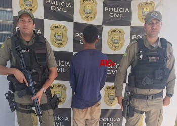 Polícia prende suspeito de estuprar criança de 10 anos e filmar violência no interior Piauí