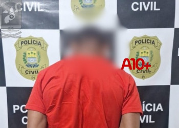 Homem é preso por suspeita de ameaçar de morte a própria companheira no interior do Piauí