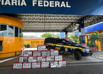 PRF apreende mais de meia tonelada de cocaína no Piauí; condutor recebeu R$ 10 mil para o transporte