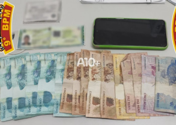 Jovem faz compras em farmácia, tenta pagar com nota de R$ 100 falsa e é preso em Teresina